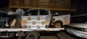 PRF e BM prendem dois homens e apreendem 460 kg de maconha na BR-158