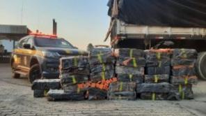 Polícia Rodoviária Federal apreende quase uma tonelada de maconha em Seberi