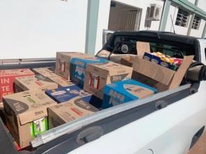 Hospital São Vicente de Paulo recebe doação de litros de leite