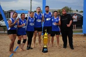ACONTECEU> O 2° Torneio de Vôlei de Areia Julieli Mendes Marangon 