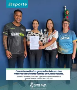 Cruz Alta sediará final de importante circuito de corrida de rua do RS