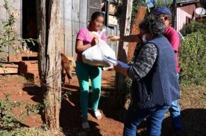 Entregas de cesta básicas continuam sendo realizadas em Cruz Alta