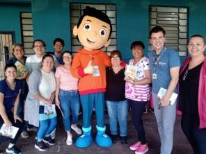 MENINO ERICO> Gibi chegou aos alunos do Arthur Moreira e Frederico Baiocchi