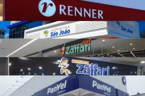 Lojas Renner, São João e Zaffari estão entre as maiores varejistas do RS