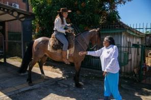 Cavalgada do Bem arrecada mais de três toneladas de alimentos em Cruz Alta