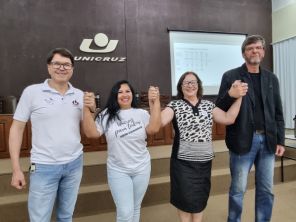 HOJE> Nova Reitoria da UNICRUZ toma posse para o mandato de 2026/2028