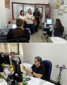 JANEIRO BRANCO> Servidores participam de ação sobre saúde mental no trabalho