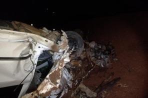 Duas pessoas morrem em acidente na RS-824, em Ibirubá