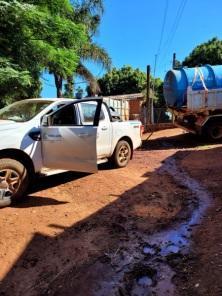 650 mil litros de água distribuídos com a estiagem se agravando em Cruz Alta