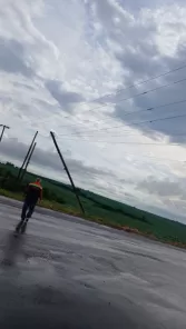 TEMPORAL> Vento destelha casas e derruba árvores em Cruz Alta na quinta-feira