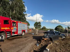 Motorista morre em acidente na ERS-223 entre Cruz Alta e Ibirubá