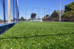 Prefeitura realiza obra de revitalização na praça do bairro Jardim Primavera