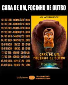 CINEMA: Confira os filmes em Cartaz neste sábado em Cruz Alta