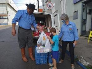 1ª Recoluta Solidária arrecada 2 mil kg de alimentos para o Banco de Alimentos