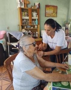 VACINAÇÃO: Equipes atuam no Asilo Santo Antônio e Colônia São Juvenal