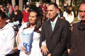 Casamento Coletivo une 32 casais em cerimônia emocionante em Cruz Alta