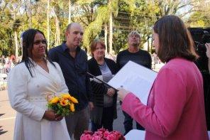 Casamento Coletivo une 32 casais em cerimônia emocionante em Cruz Alta