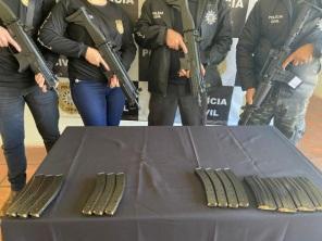Polícia Civil recebe reforço no armamento