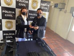 Polícia Civil recebe reforço no armamento