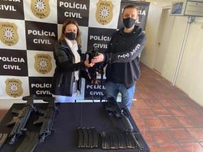 Polícia Civil recebe reforço no armamento