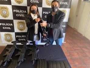Polícia Civil recebe reforço no armamento