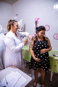 Cruz Alta aplica 1380 doses contra influenza no Dia D de vacinação