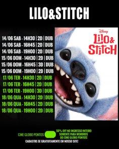 DOMINGO: Confira a programação de filmes  no Cine Globo de Cruz Alta