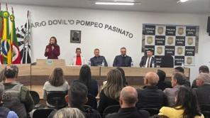 Delegado Josuel Muniz toma posse como titular da delegacia de Santa Bárbara 