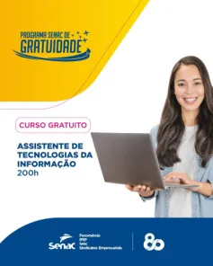 Senac Cruz Alta oferece curso gratuito na área de Tecnologia da Informação