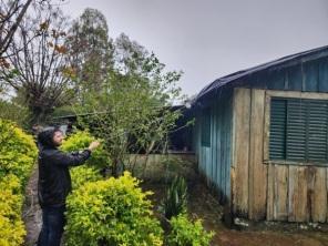 Ciclone causa estragos no interior do município de Boa Vista do Cadeado 