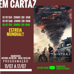 DOMINGO: Confira a programação de filmes  no Cine Globo de Cruz Alta