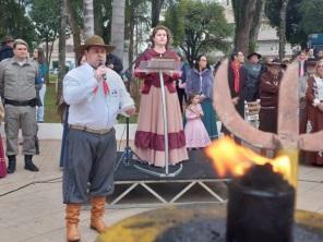 Aberta de forma oficial no domingo os Festejos Farroupilhas 2022 em Cruz Alta