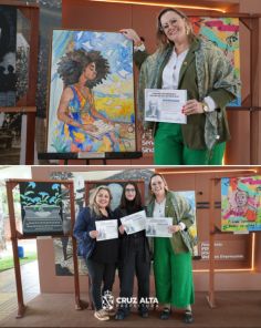 Cruz Alta revela vencedores do concurso de desenho e pintura sobre Erico