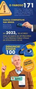 Acadêmicos da Unicruz orientam comunidade sobre como evitar golpes financeiros