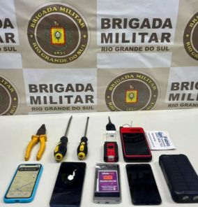 Brigada Militar prende quatro suspeitos durante furto de camionete em Ibirubá