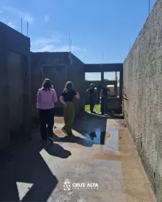 Prefeitura realiza visita técnica às casas do Loteamento Lírios do Campo