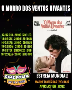 CINEMA: Confira os filmes em Cartaz neste sábado em Cruz Alta