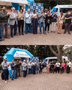 Prefeitura de Cruz Alta entrega dois novos veículos para o transporte escolar 