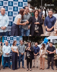 Prefeitura de Cruz Alta entrega dois novos veículos para o transporte escolar 