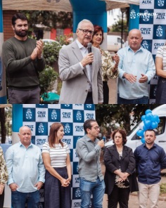 Prefeitura de Cruz Alta entrega dois novos veículos para o transporte escolar 