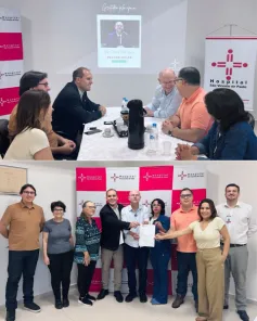 300 MIL> Hospital São Vicente recebe deputado Bohn Gass e anuncia recurso