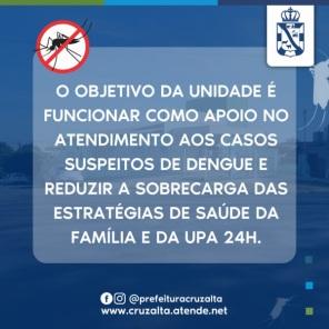 SÓ ATENDE DENGUE: Unidade Sentinela será na ESF Centro e começa atender amanhã
