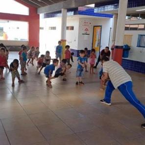 CRAS Sol promove atividades físicas nas escolas infantis de Cruz Alta