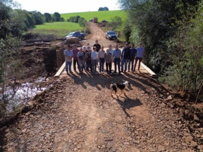 PONTES RECONSTRUÍDAS> No interior, em Rincão dos Mendes e Coloninha São João