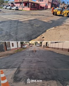 CRUZ ALTA> OperaçãoTapa-Buracos avança em ruas de maior circulação