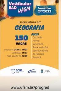 Inscrições para o vestibular EaD da UAB/UFSM encerram nesta quinta