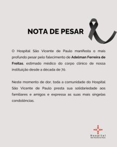 Cruz Alta se despede com pesar do Dr. Adelman Ferreira de Freitas aos 89 anos