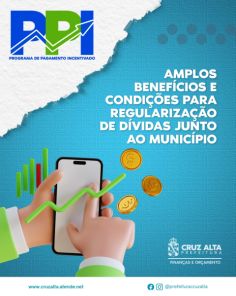 Prefeitura oferece condições especiais para quitação de dívida ativa