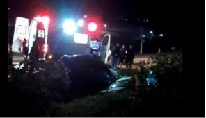 DOMINGO: Acidente de trânsito na BR-158 em Cruz Alta envolve três veículos 