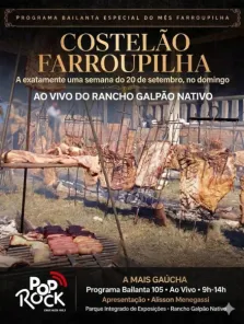 HOJE> Costelão Farroupilha será atração especial na Pop Rock Cruz Alta